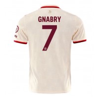 Bayern Munich Serge Gnabry #7 Tretí futbalový dres 2024-25 Krátky Rukáv